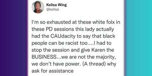 Click to enlarge Kelisa Wing pentagon aniti white tweets
