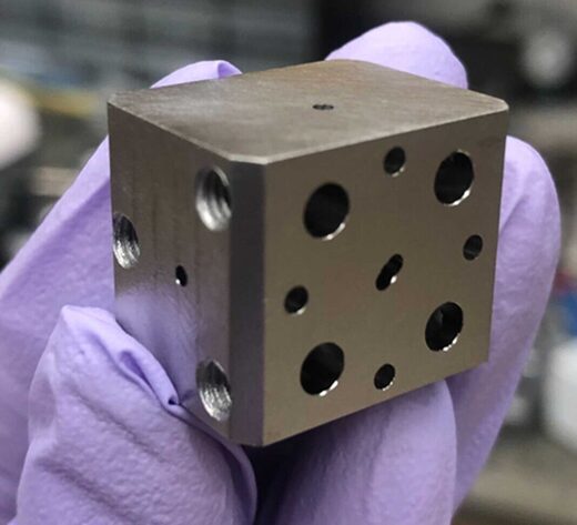 Click to enlarge niobium superconducting cavity
