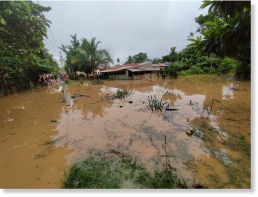 Floods in Cobija, Pando, Bolivia, March 2023