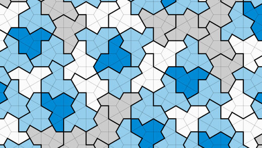 Click to enlarge eeinstein tile tellessation no repeat pattern