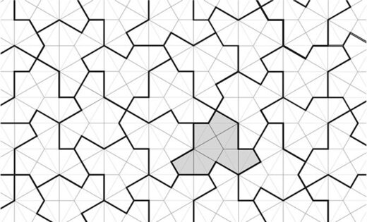 einstein tile non repeating pattern
