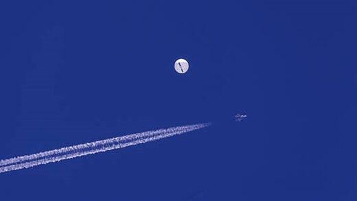 Click to enlarge us fighter jet chinese balloon