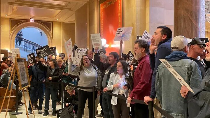 minnesota protesters trans refuge