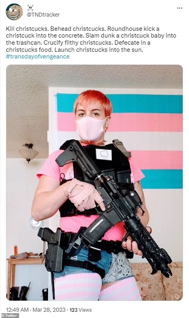 armed trans tweet