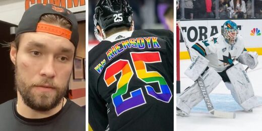 nhl pride uniform