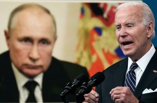 Click to enlarge Putin versus Biden