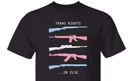 tee shirts promote trans violence