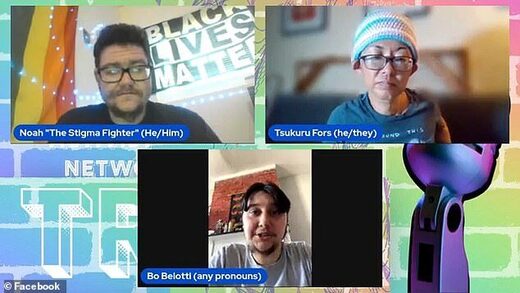 Click to enlarge trans activist violence group TND