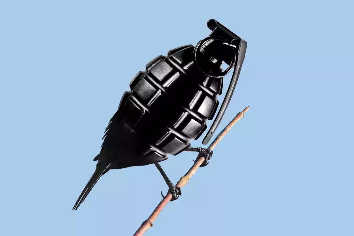 Click to enlarge grenade crow