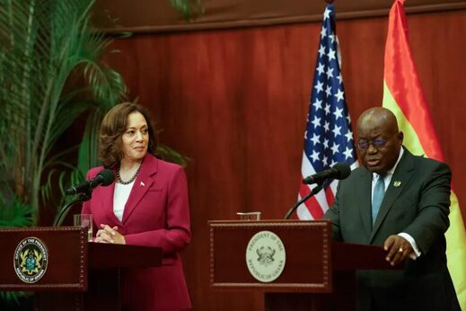 Click to enlarge Nana Akufo-Addo kamala harris
