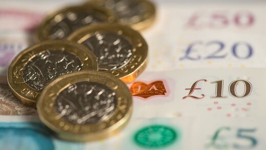 Click to enlarge Britain pound UK money