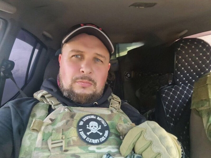 Click to enlarge Vladlen Tatarsky (real name Maksim Fomin) explosion St. Petersburg