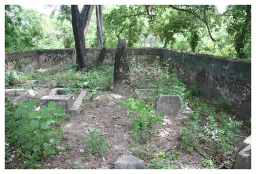 The site of tombs along the Swahili Coast