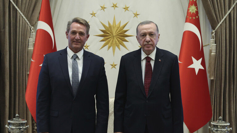 Recep Tayyip Erdogan, Jeff Flake