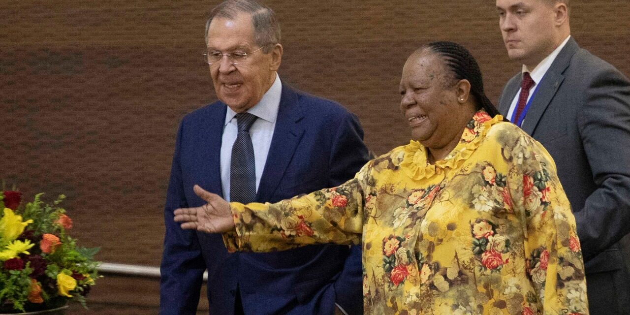 Lavrov Naledi Pandor
