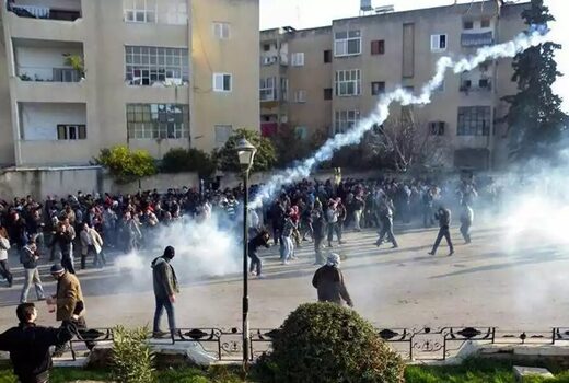 Click to enlarge uprising in Syria