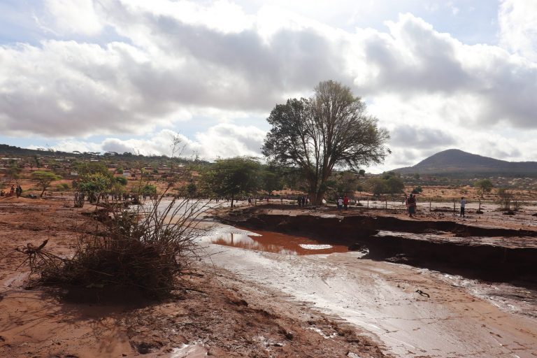Flash floods in Mwatate, Taita Taveta County, Kenya, April 2023.