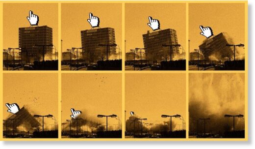 Click to enlarge building collapse