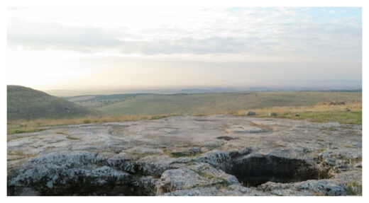 Enclosure E, outside the main excavation area.
