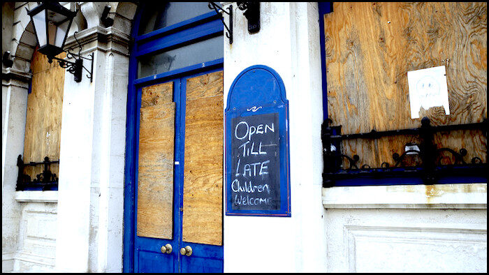 Click to enlarge bar closed