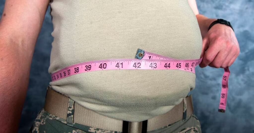 Click to enlarge air force obese soldier