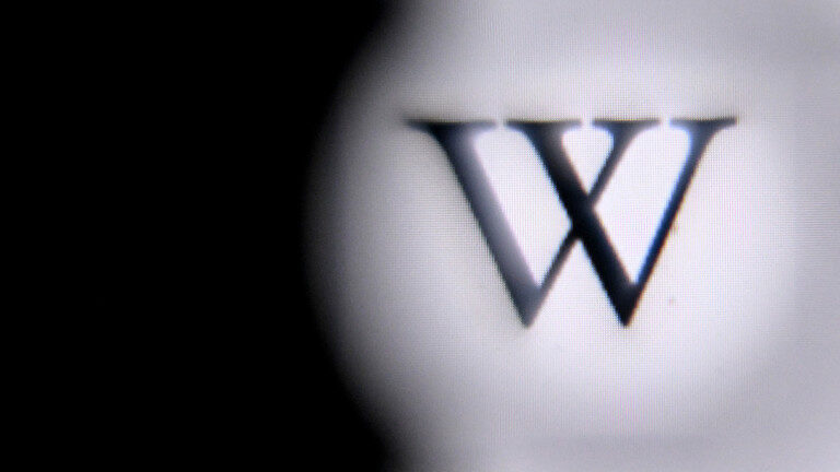 Click to enlarge Wikipedia logo