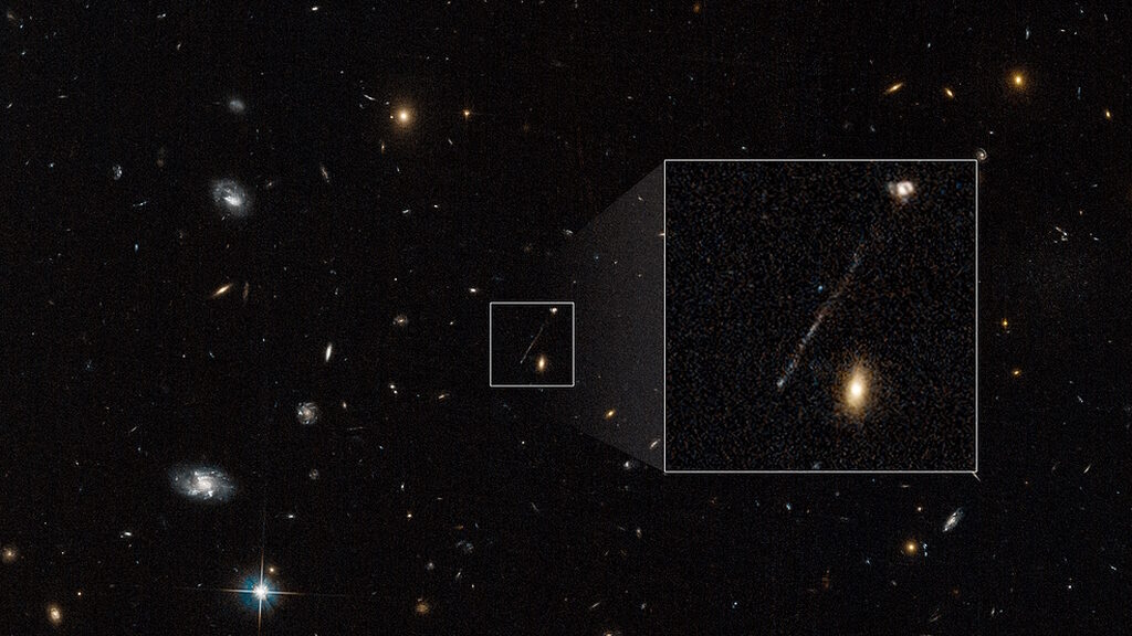 hubble black hole create stars
