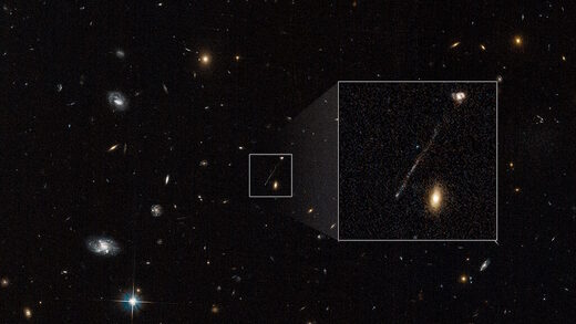 Click to enlarge hubble black hole create stars