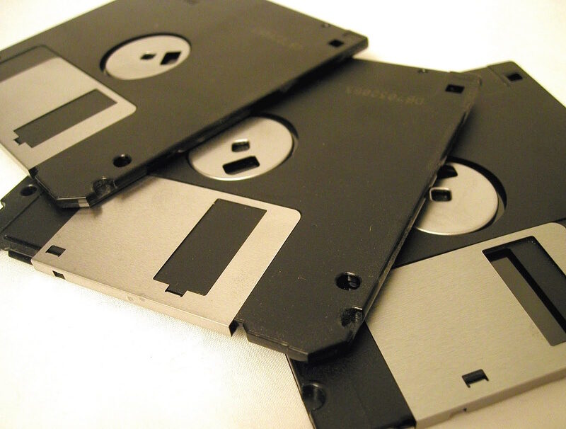 floppy disks analog computing
