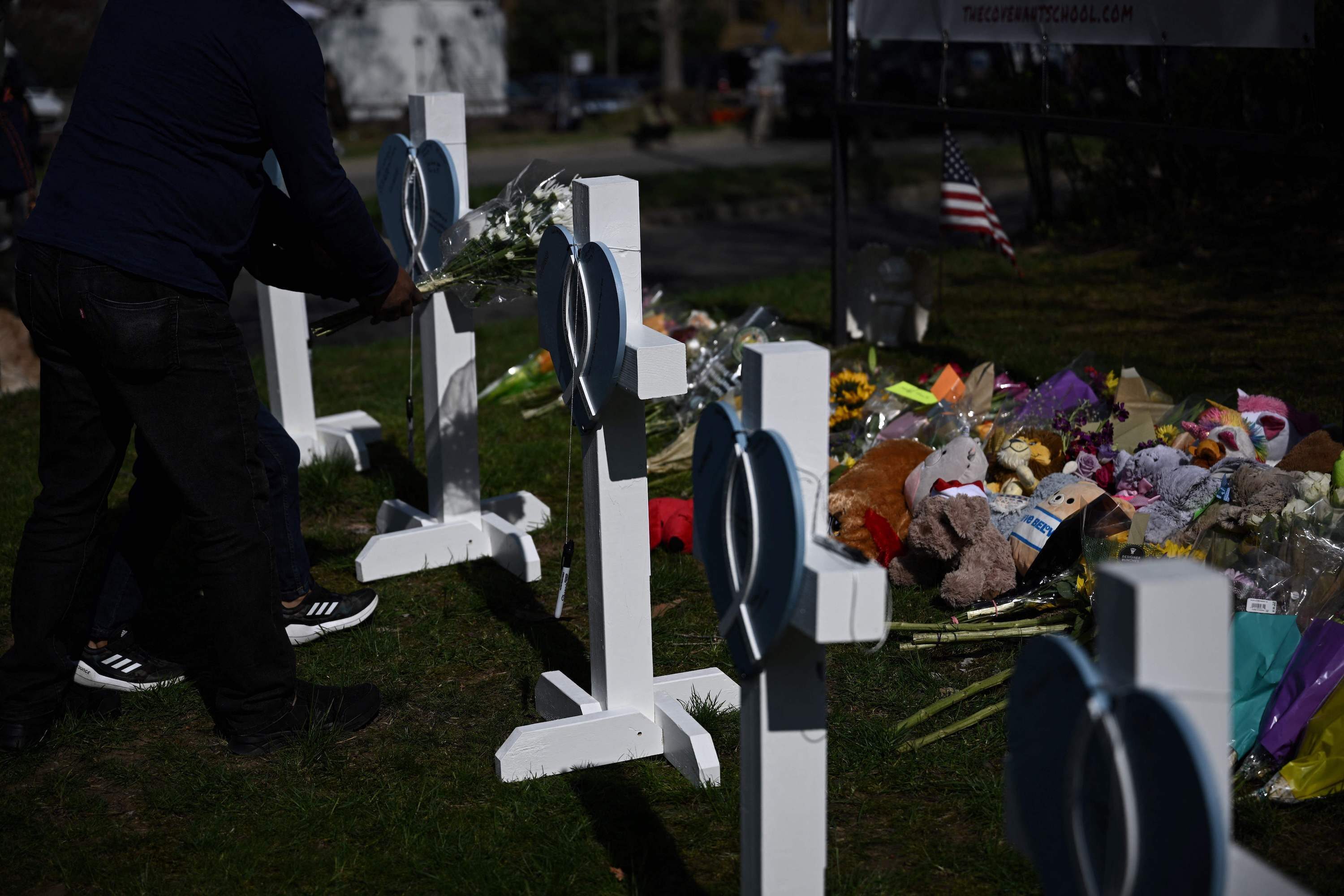 funeral covenant school shooting trans