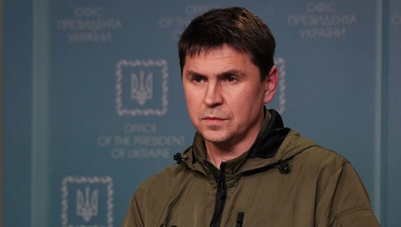 Click to enlarge Mykhailo Podolyak, adviser to the Office of the President of Ukraine