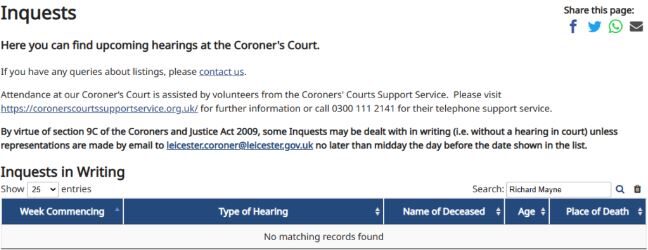 Inquests