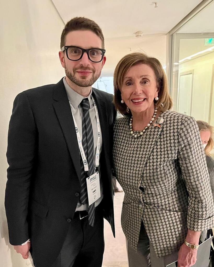 Click to enlarge alex soros nancy pelosi