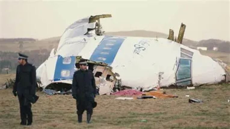 Pan Am flight over Lockerbie, Scotland