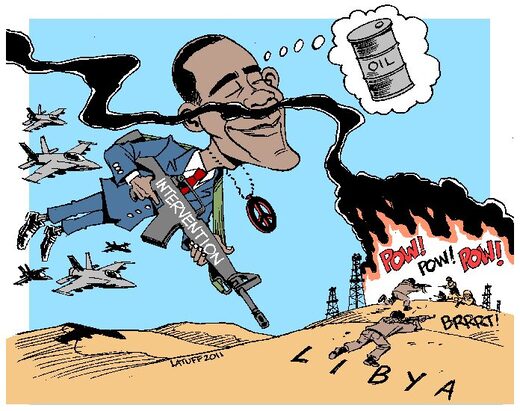 Obama falsely portrayed Gaddafi as a monster