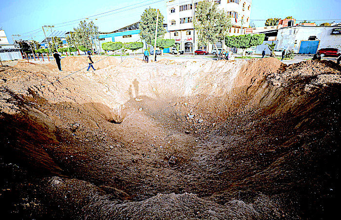 Click to enlarge crater