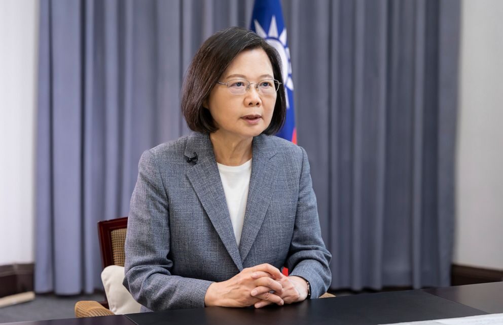 Click to enlarge Taiwanese President Tsai Ing-wen