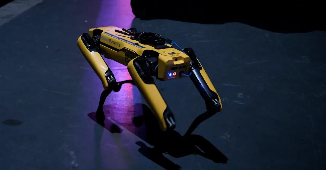 police robot dog