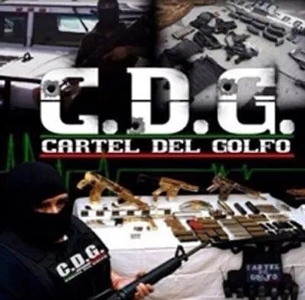 Click to enlarge Gulf Cartel gun & equipment mexico drugs