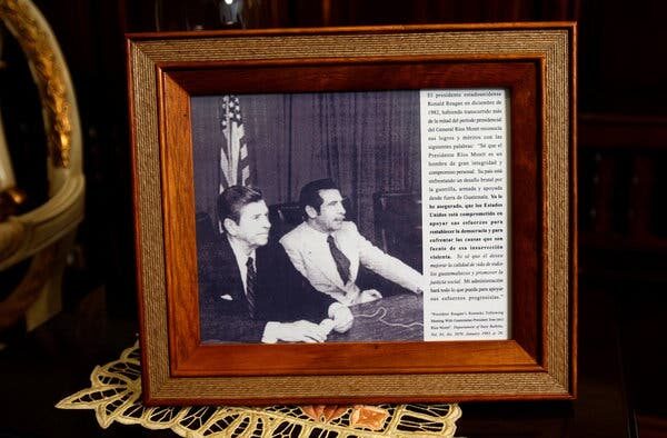 Click to enlarge photo ronald reagan general rios montt guatemala