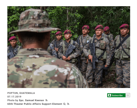 us train special forces guatemala