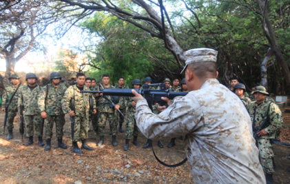 Click to enlarge us train mexico forces partner ship americas southern exchange navy