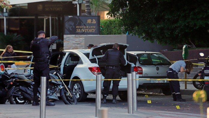 Click to enlarge mexico drug wars cartel attack on Jalisco Labor Secretary Luis Carlos Nájera.