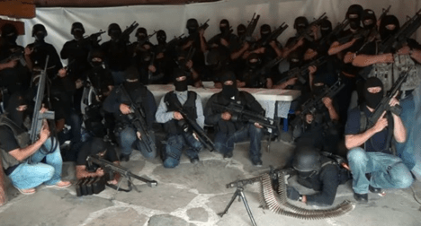 Click to enlarge los matazetas killers drug cartel mexico us training