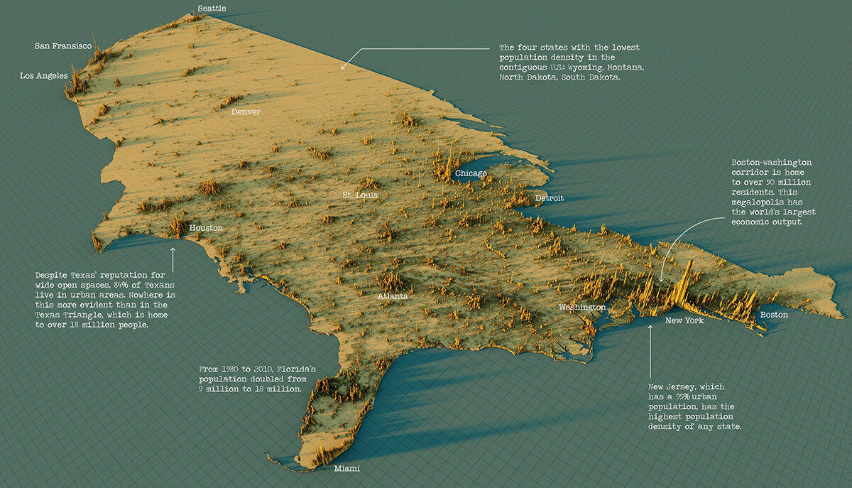 Click to enlarge USA Population