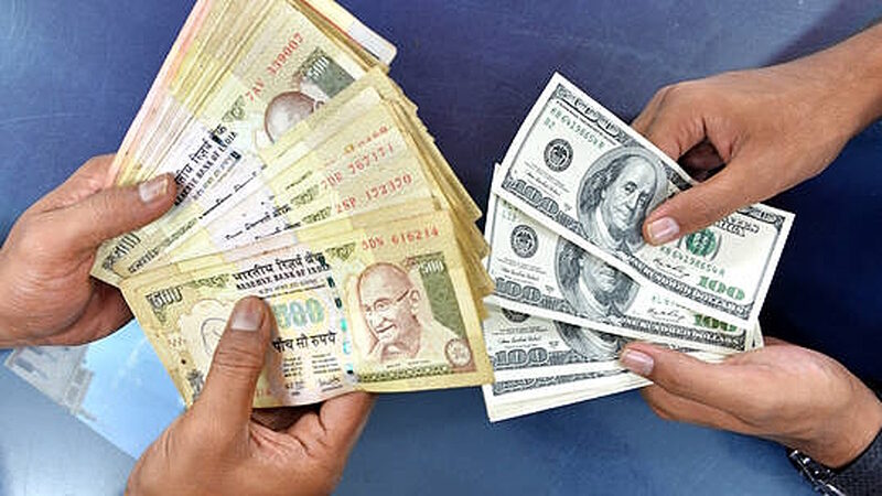Click to enlarge rupees india dollars