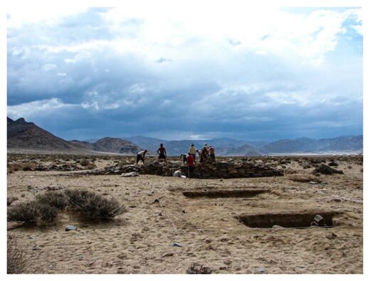 Click to enlarge Excavation of the Xiongnu Elite Tomb 64