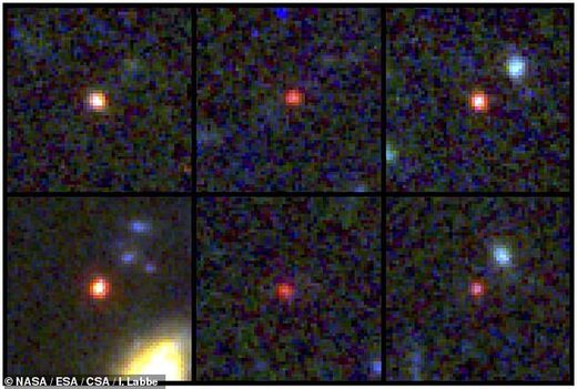 Click to enlarge JWST six new galaxies