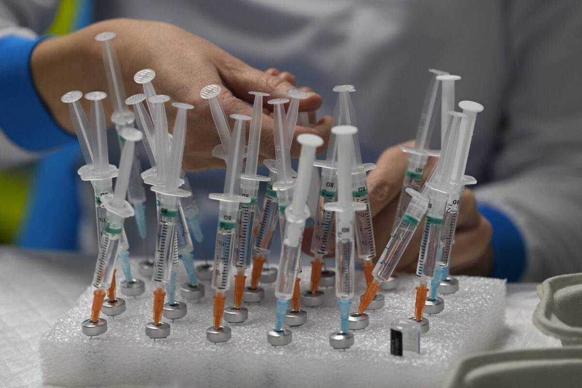 Click to enlarge COVID-19 vaccinations