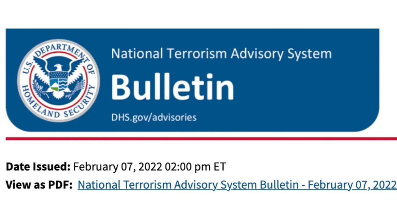 Click to enlarge national terrorism advisory